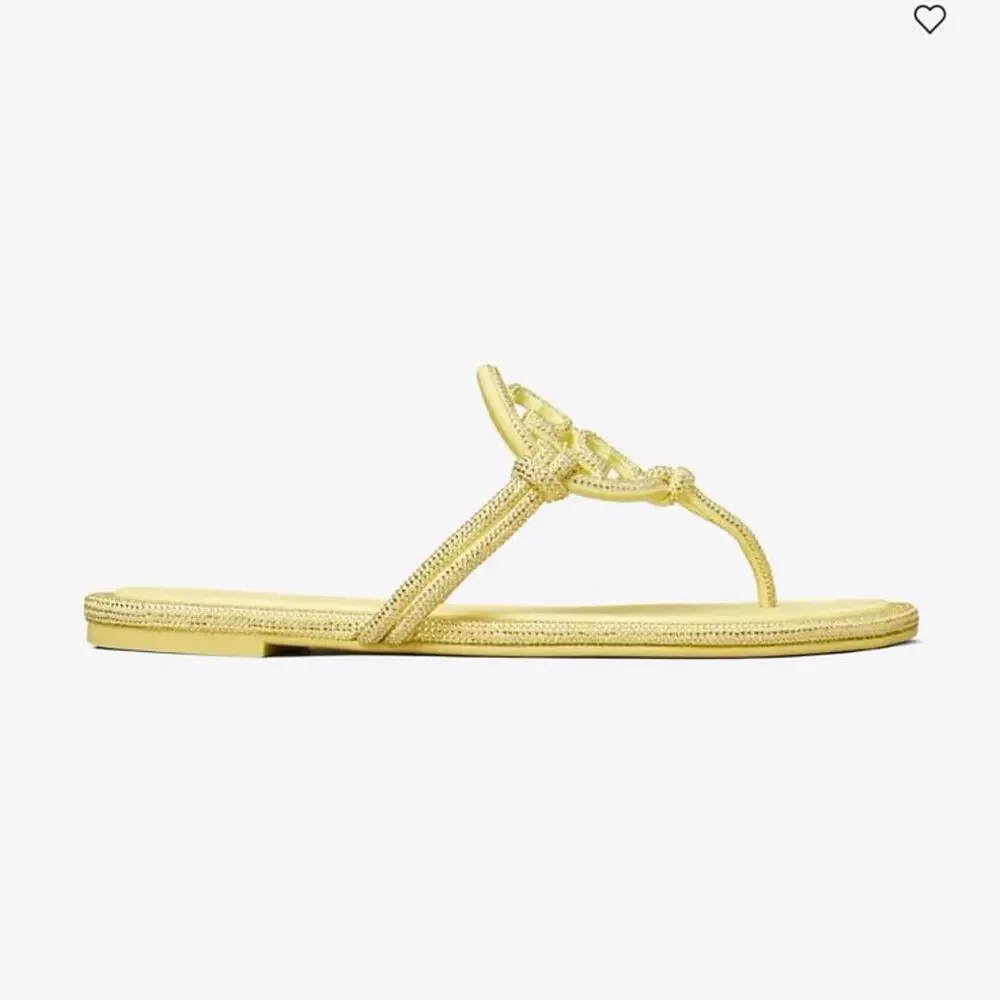 Tory Burch MILLER PAVÉ KNOTTED SANDAL